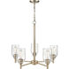Arlett 5 Light 25 inch Modern Gold Chandelier Ceiling Light